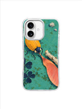 Saffron Beetle Seed pattern on iPhone 17 Case