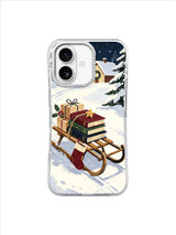 The Sled That Carried Stories iPhone 17 case – Cottage Story Route pattern