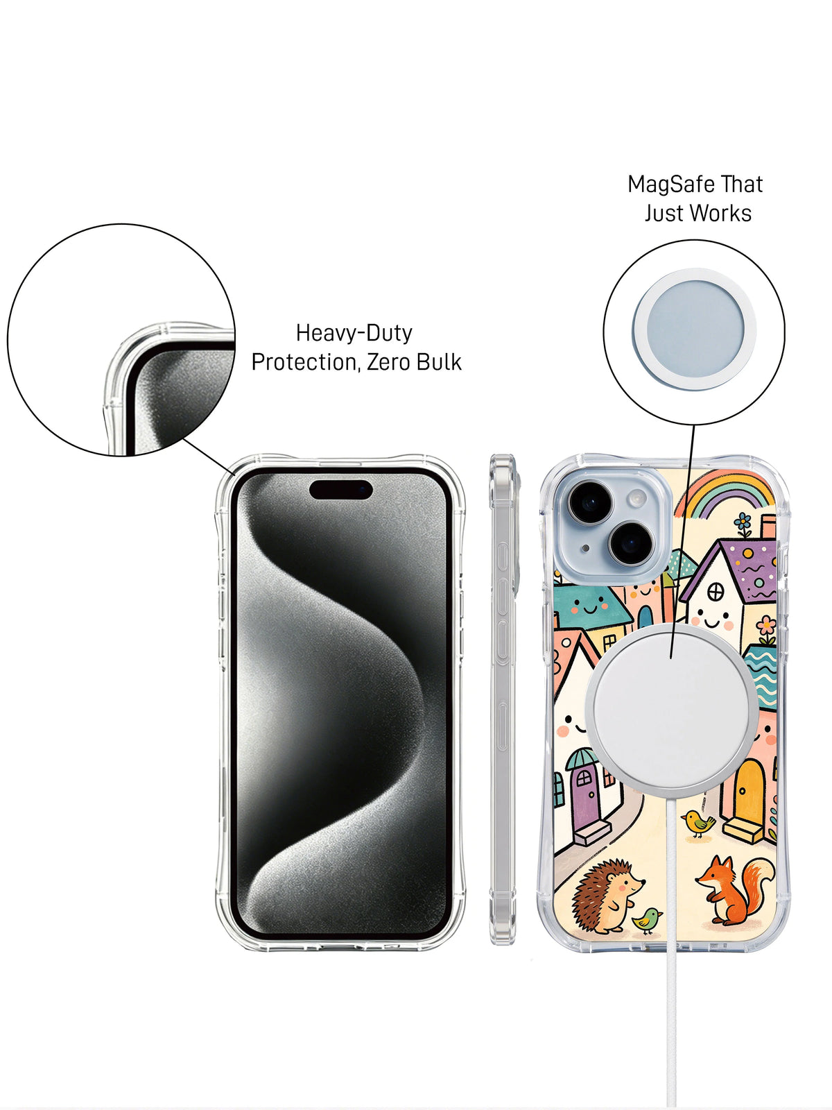 Supplied product graphic with unsupported protection, fit or MagSafe claims