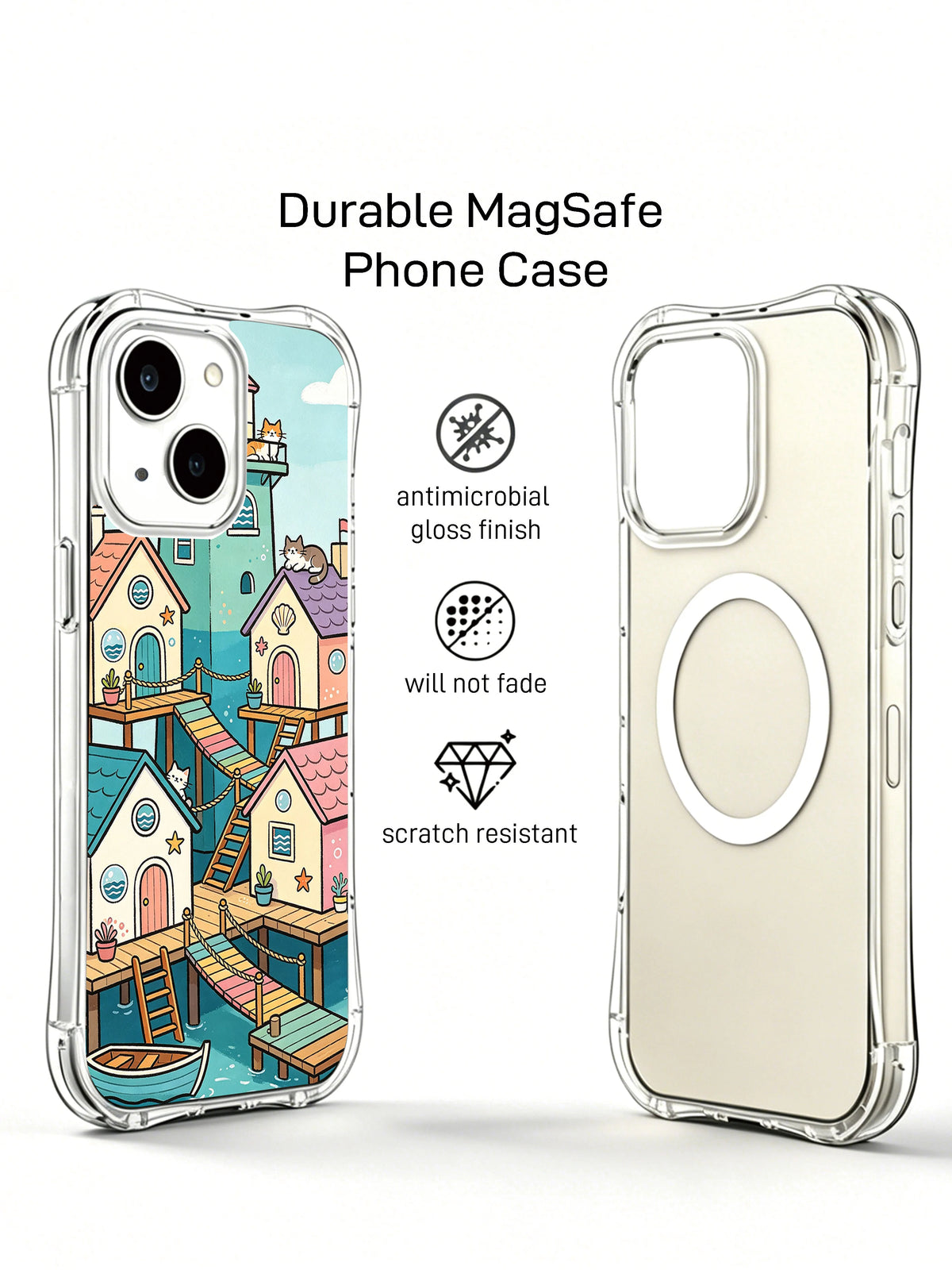 Supplied product graphic with unsupported protection, fit or MagSafe claims