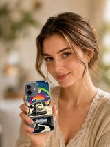 The Tomorrow Receiver iPhone 17 Case lifestyle view