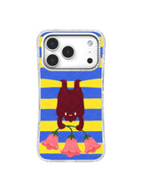 Front product view of The Upside-Down Garden iPhone 17 Pro case