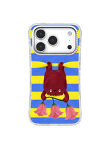 Lemon Sky Garden artwork on an iPhone 17 Pro case