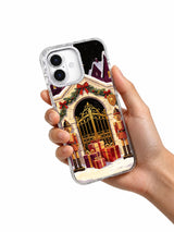 The Wooden Guard’s Golden Gate iPhone 17 case held in hand