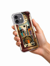 The Thirteenth Hour iPhone case held in hand