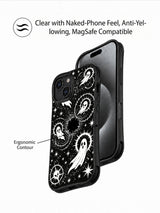 Thorn Halo Phantoms case front and contour presentation for iPhone 15 Plus
