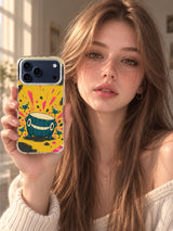 Nola Vellin artist scene with The Thunder Drum Picnic iPhone 17 Pro Max Case