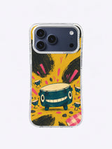 Picnic Cloth Pulse artwork swatch for The Thunder Drum Picnic iPhone 17 Pro Max Case