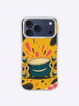 Wide Grin Beat artwork swatch for The Thunder Drum Picnic iPhone 17 Pro Max Case