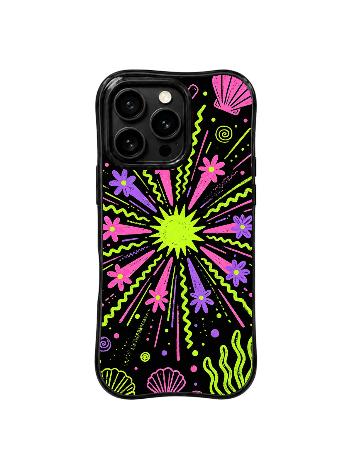 Radiant Sea Joy pattern iPhone 16 Pro case
