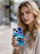 Product or handheld view of the Tidal Spark Coastal Abstract case