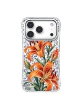 Orange Passage tiger lily artwork for iPhone 17 Pro case
