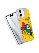Time Can Take a Break iPhone 16 case angled view