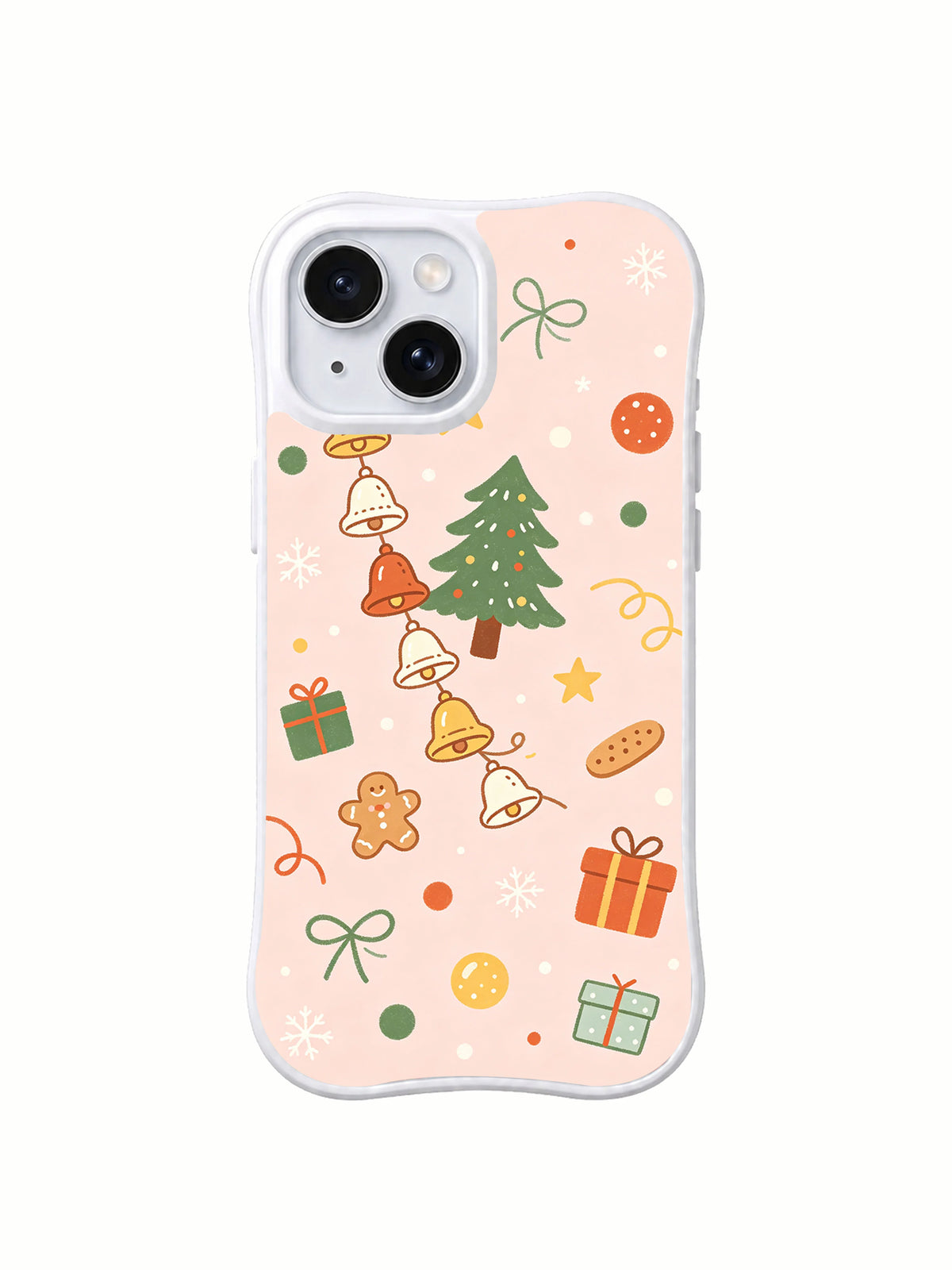 Tiny Bells of Hope iPhone 14 Plus case front product view