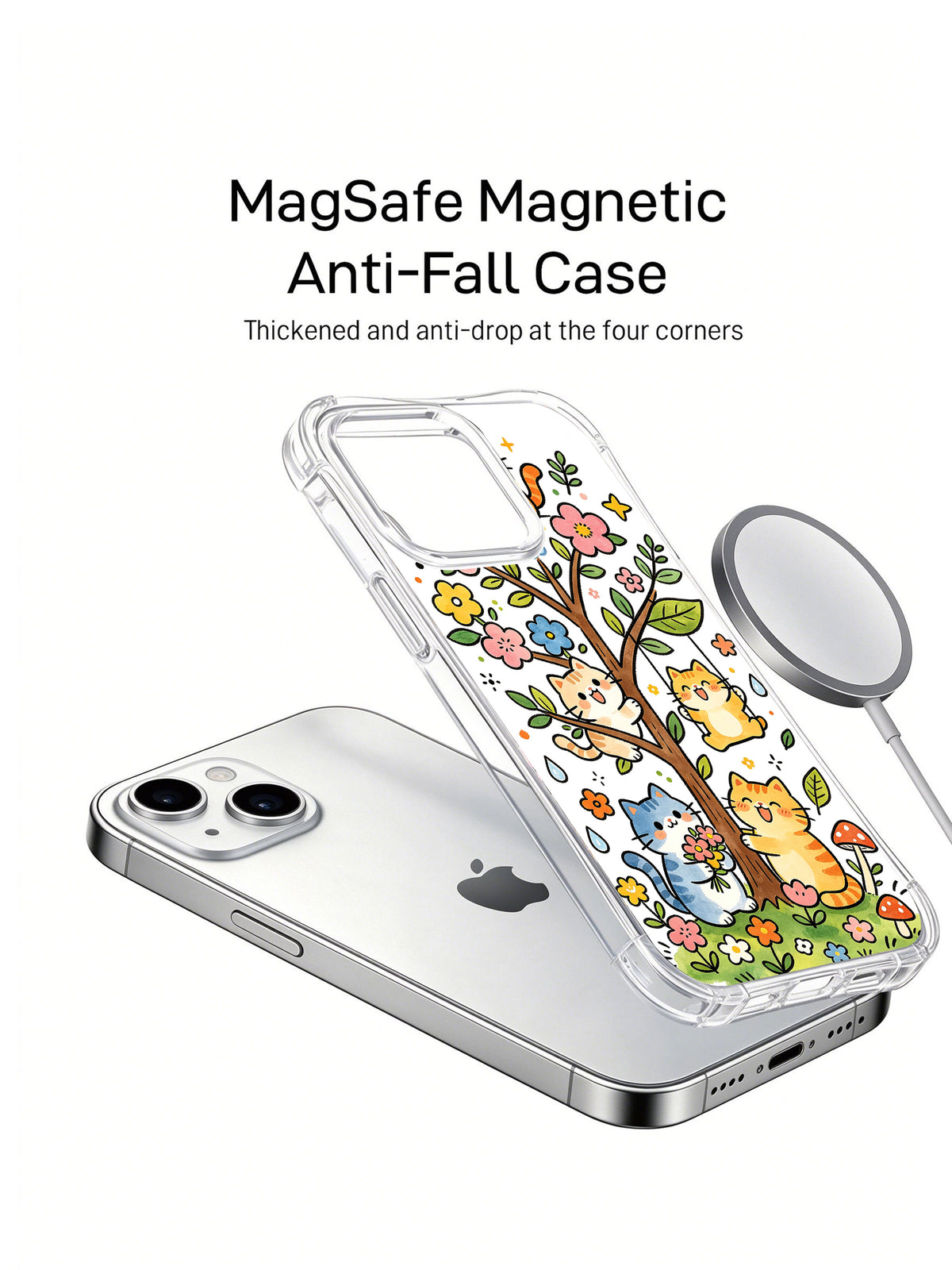 Supplied marketing graphic with unverified protection, fit or MagSafe statements