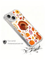 Turkey Blossom Gathering: Angled case above an illustrated cracked surface.