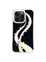 Twin Moonlight Ribbons pattern for iPhone 16 Pro Max case