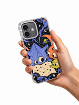 The Unfinished Constellation Club iPhone 17 case held in hand