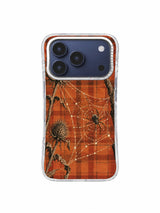 An Unfinished Constellation thistle web iPhone 17 Pro case, pattern three