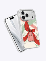 The Unruly Bow Club iPhone 17 Pro Max Case angled view