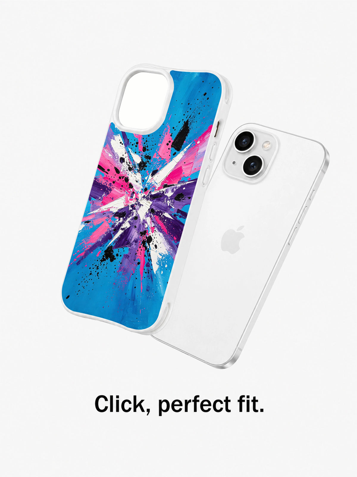 Velocity Starfire colorful phone case lifestyle view