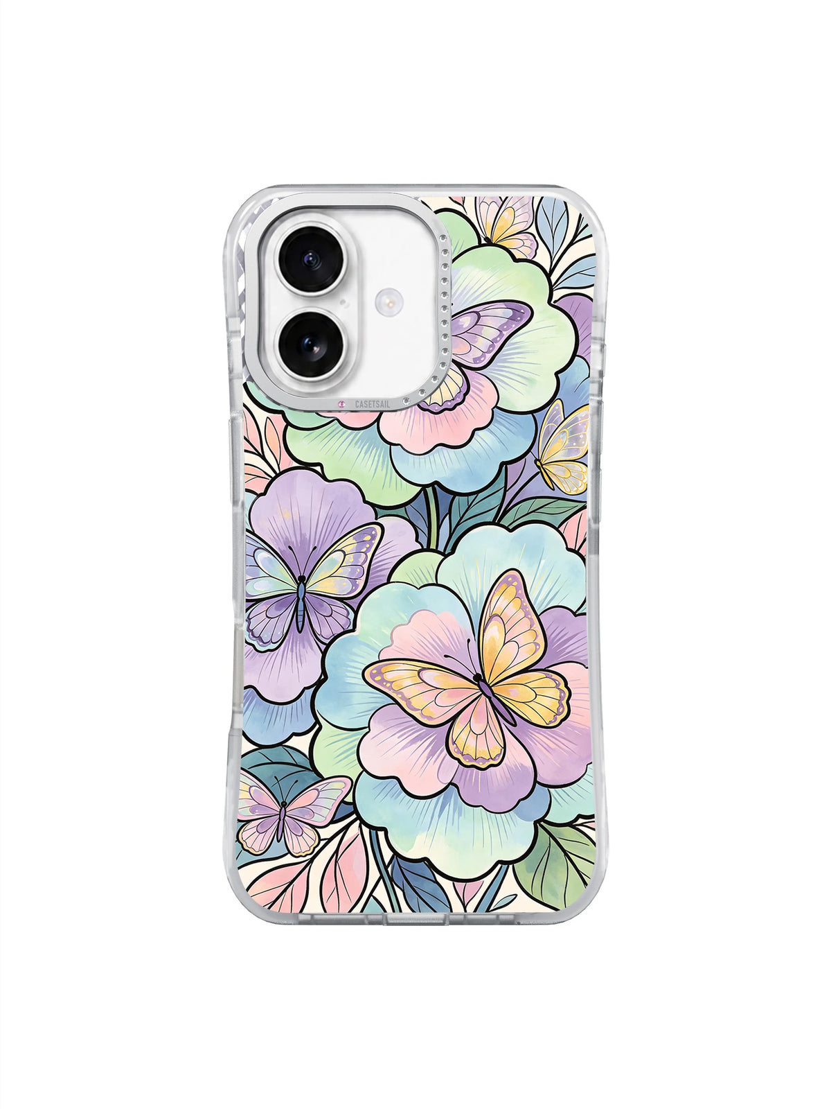 Petal Wing Meadow iPhone 17 case