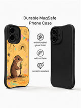 Velvet Mole iPhone 16 Plus case features