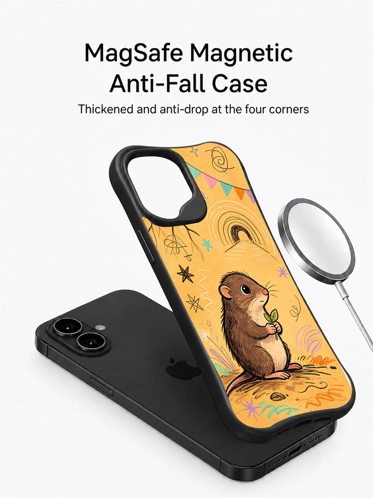 Velvet Mole MagSafe iPhone 16 Plus case