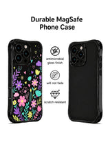 Velvet Pulse Mosaic iPhone 15 Pro case camera detail