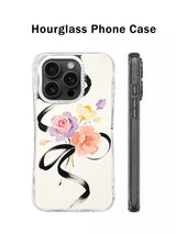 Velvet Ribbon Flowers case angled product view