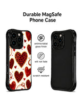 Velvet Rodeo Love Batı temalı leopar kalp desenli iPhone kılıfı galeri görünümü 3