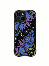 Blue Moon Secret Garden iPhone 15 Plus case front view