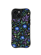 Moonlit Violet Thicket pattern iPhone 15 Plus case