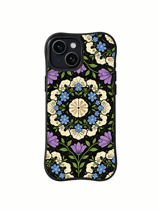 Fossil Dream Night Orchard iPhone 15 Plus case front view