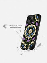 Fossil Dream Night Orchard iPhone 15 Plus case side view