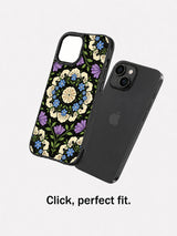 Fossil Dream Night Orchard iPhone 15 Plus case lifestyle