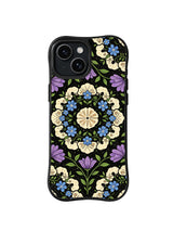 Fossil Bloom Medallion pattern iPhone 15 Plus case