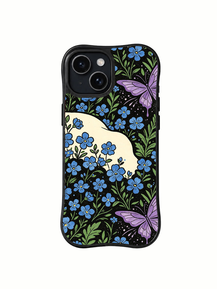 Wanderwing Night Garden iPhone 15 Plus Case