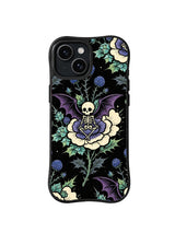 Skeleton Rose Vigil pattern iPhone 15 Plus case