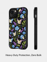 Enchanted Night Forest iPhone 15 Plus case artwork detail