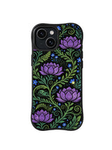 Shadow Lotus Grove pattern iPhone 15 Plus case