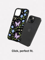 Witchflower Waltz iPhone 15 Plus case detail