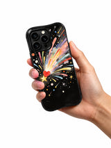 Brave Little Star Heart: A hand holding the illustrated case.