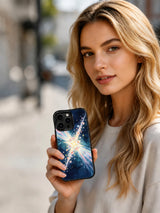 Person holding the featured Tidal Star Garden case