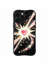 Ana Wildflower Galaxy Heart deseninin arka görünümü
