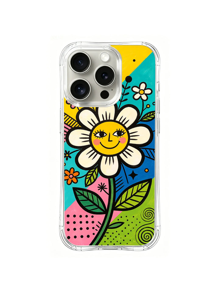 Vintage Garden Faces iPhone 13 Pro Max Case