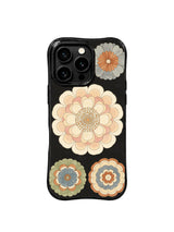 Vintage Petal Medallions pattern iPhone 15 Pro case