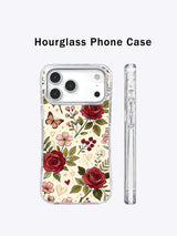 Vintage Rose Adventure iPhone 17 Pro Max case side view
