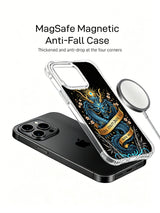 Cyber dragon with a gold-colored ribbon in the product gallery