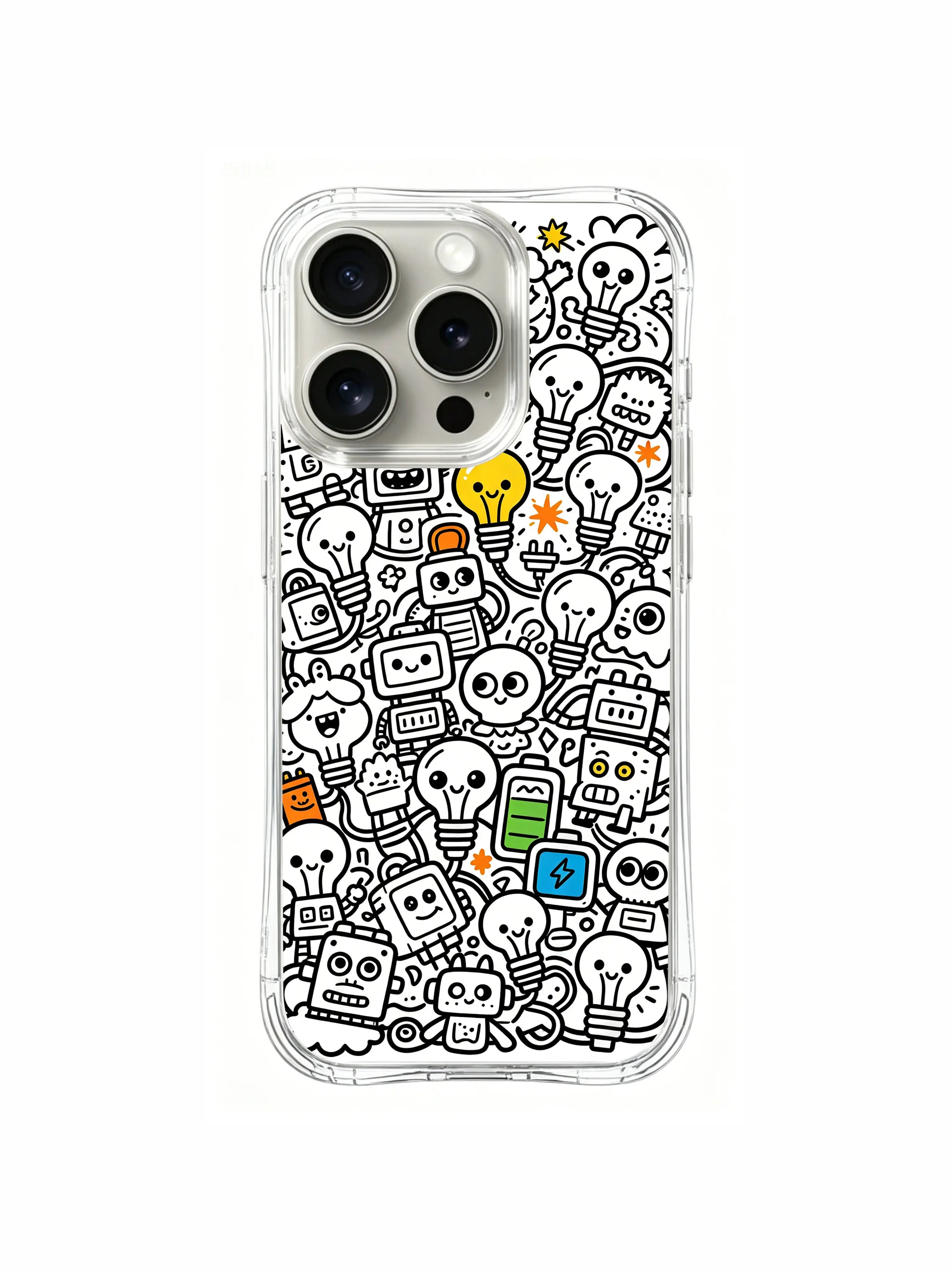Soft cozy cottage styled bulb inspiration club art iPhone 15 pro Case, limited-edition wearable art phone casing made by PhoneCasing, warm minimalist gift phone cover.
